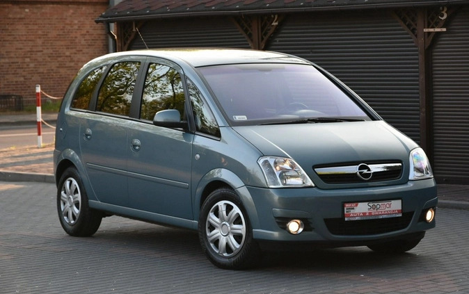 Opel Meriva cena 11900 przebieg: 99980, rok produkcji 2006 z Złotów małe 301